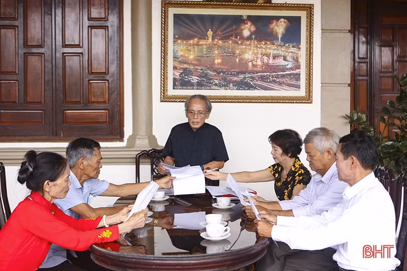 Về miền quê người cao tuổi vui sống mỗi ngày ở Thạch Hà