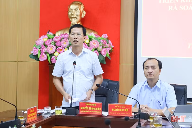 TP Hà Tĩnh tập trung thực hiện các nhiệm vụ trọng tâm những tháng cuối năm 2022