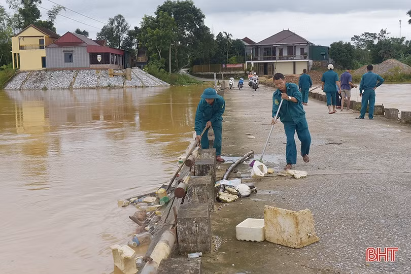 Hương Khê nhanh chóng khắc phục hậu quả mưa lũ, khôi phục sản xuất