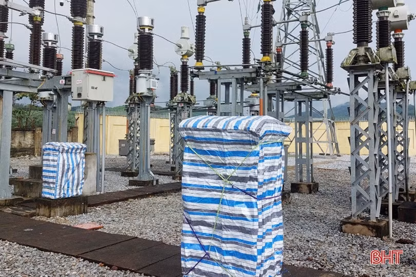 Hà Tĩnh chủ động bảo vệ lưới điện trước ảnh hưởng của bão Noru