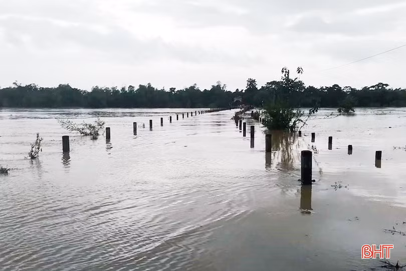 Diễn biến mới nhất, thiệt hại bước đầu do mưa lũ ở Hà Tĩnh