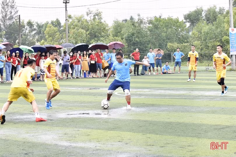 Sở TN&MT vô địch Giải Bóng đá nam thanh niên Khối các cơ quan và doanh nghiệp Hà Tĩnh