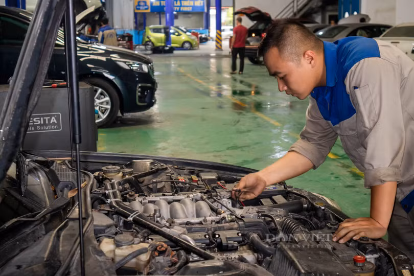 Những bộ phận cần bảo dưỡng sau khi xe đi vào vùng ngập