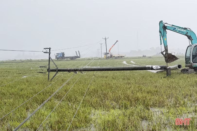 Diễn biến mới nhất, thiệt hại bước đầu do mưa lũ ở Hà Tĩnh