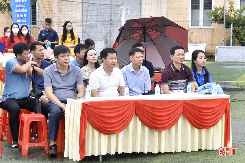 Sở TN&MT vô địch Giải Bóng đá nam thanh niên Khối các cơ quan và doanh nghiệp Hà Tĩnh