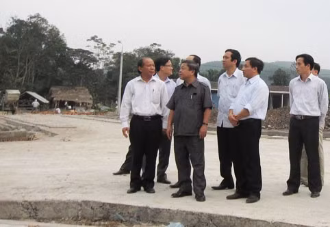 ... và các công trình hạ tầng ở Khu tái định cư Đồng Nậy