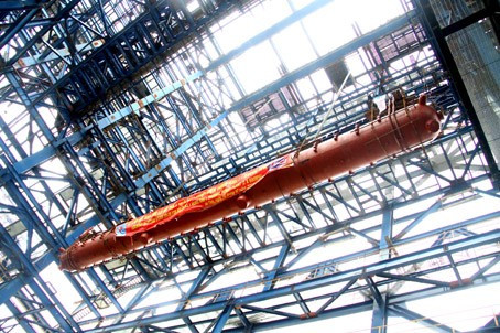 Để dưa bao hơi lên độ cao 63m phải mất thời gian hơn 7 giờ