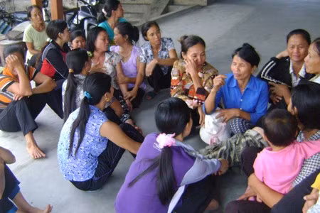 Cả xóm nghèo hoang mang trước hung tin vụ chìm tàu In Sung 1