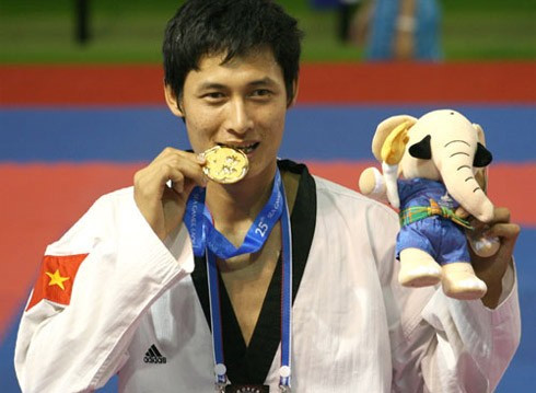 Nguyễn Trọng Cường sẽ có cơ hội lần thứ tư giành HC vàng SEA Games. Ảnh: TN