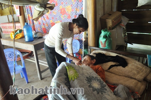 Chị Thiện đã quyết định không lấy chồng mà ở vậy chăm sóc gia đình