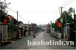 Bộ mặt nông thôn Hà Tĩnh đang khởi sắc từng ngày Bộ mặt nông thôn Hà Tĩnh đang khởi sắc từng ngày