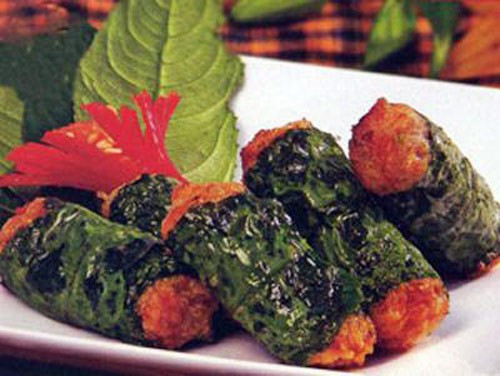 Chả rươi -một trong những món ăn ngon chế biến từ rươi