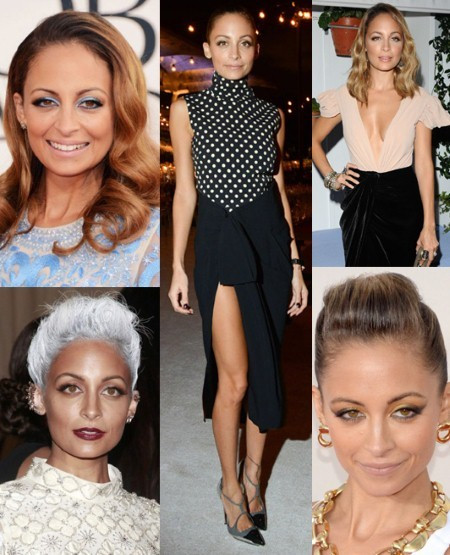 Nhà thiết kế Nicole Richie có cuộc cách mạng phong cách trong năm qua. Cô xuất hiện nhiều hơn trong danh sách những ngôi sao mặc đẹp của tuần. Người đẹp không ngại thử nghiệm nhiều phong cách làm đẹp.