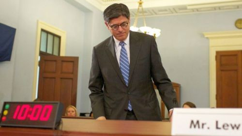 Bộ trưởng Tài chính Jack Lew bi quan trước viễn cảnh Mỹ có thể bị vỡ nợ (Ảnh AP)