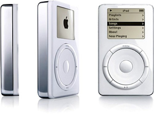 iPod thế hệ đầu tiên.