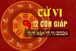 Tử vi tuần mới từ ngày 11/11 - 17/11/2024 của 12 con giáp.