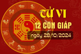 Tử vi hàng ngày - Tử vi 12 con giáp hôm nay ngày 28/10/2024.