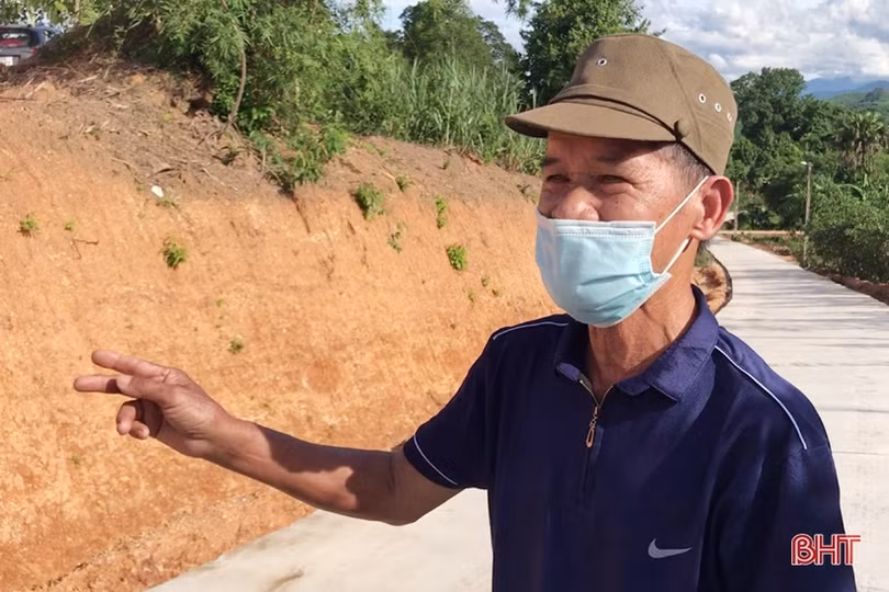 “Dận vận khéo” trong hiến đất mở đường ở Vũ Quang