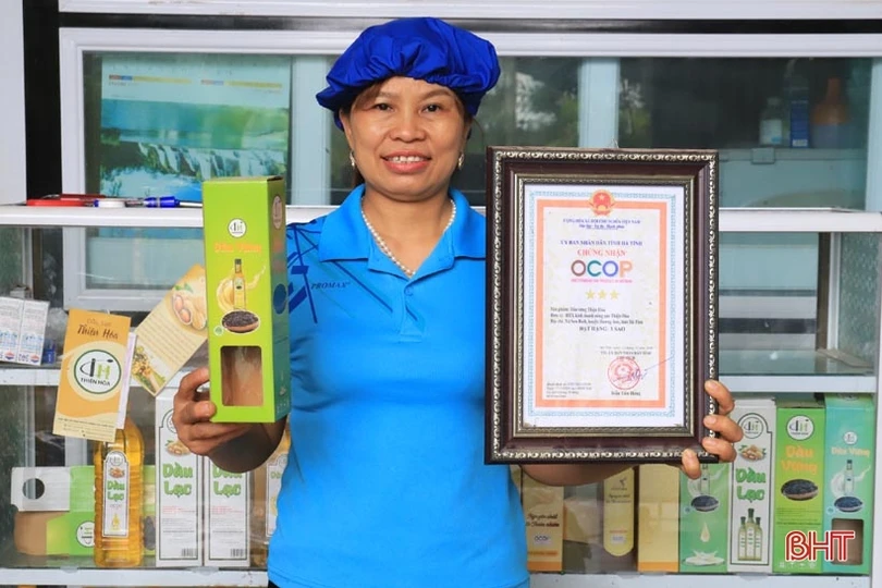 Từ đại lý thu mua nông sản trở thành nhà sản xuất sản phẩm OCOP 3 sao