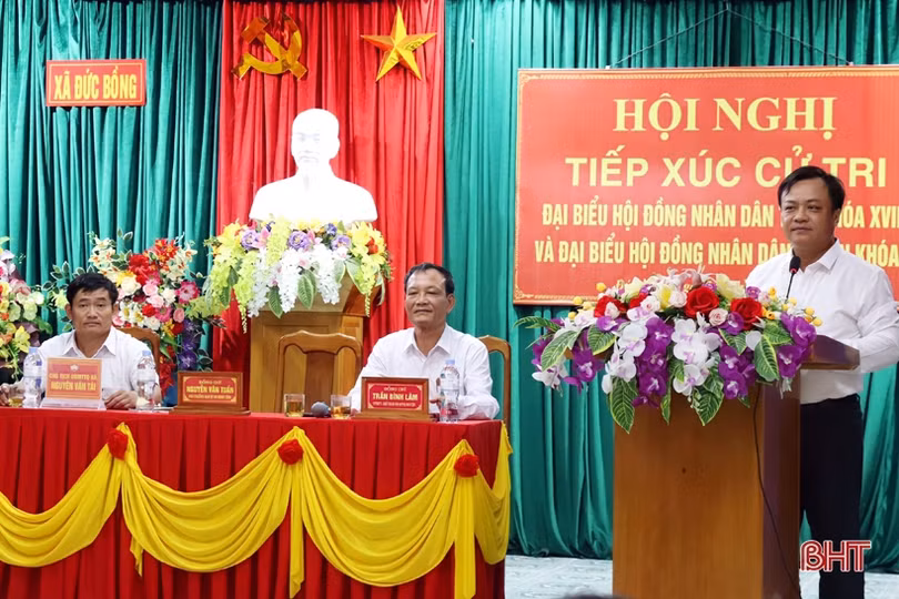 Cử tri các địa phương Hà Tĩnh phản ánh nhiều vấn đề bức thiết ở cơ sở
