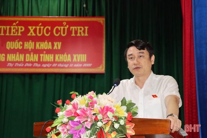 Cử tri các địa phương kiến nghị những vấn đề liên quan đến phát triển sản xuất, xây dựng hạ tầng ảnh 2 Cử tri các địa phương kiến nghị những vấn đề liên quan đến phát triển sản xuất, xây dựng hạ tầng