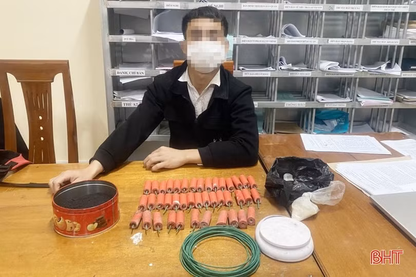 Công an Hà Tĩnh kiên quyết đấu tranh với tội phạm về pháo nổ