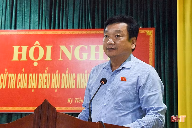 Đại biểu Quốc hội, HĐND tỉnh tiếp xúc cử tri huyện Kỳ Anh, Thạch Hà