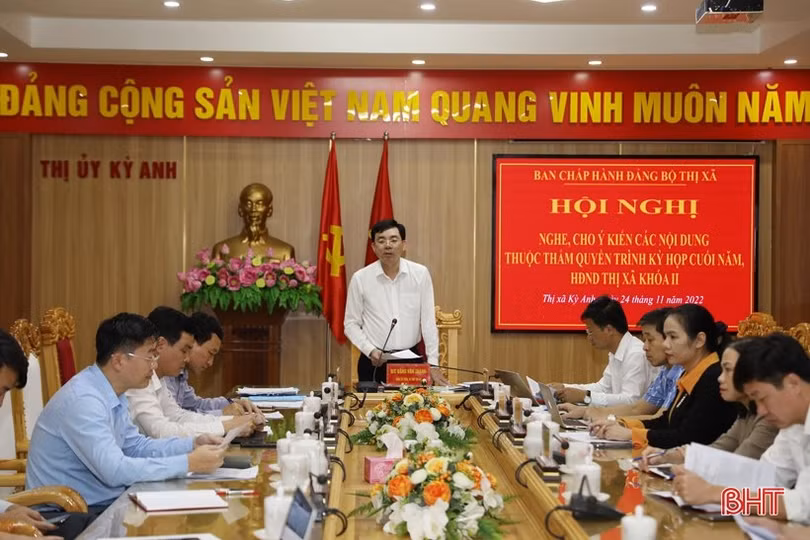 Thị xã Kỳ Anh có 9/14 chỉ tiêu kinh tế - xã hội đạt và vượt kế hoạch