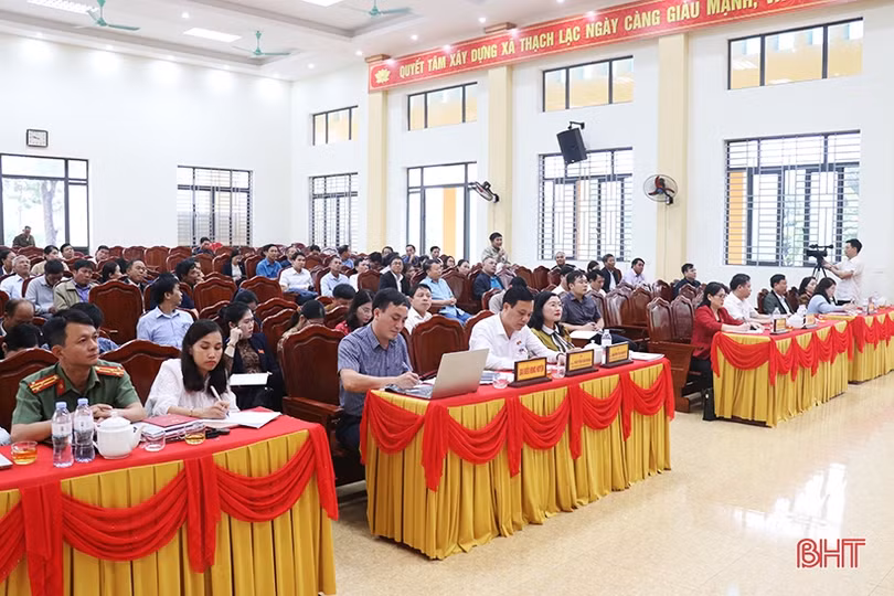 Đại biểu Quốc hội, HĐND tỉnh tiếp xúc cử tri huyện Kỳ Anh, Thạch Hà