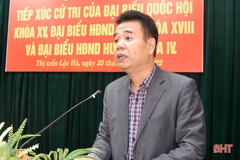 Cử tri các địa phương Hà Tĩnh phản ánh nhiều vấn đề bức thiết ở cơ sở