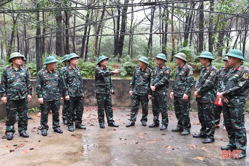 Đảm bảo hoàn thành tốt nhiệm vụ diễn tập chỉ huy - tham mưu một bên hai cấp