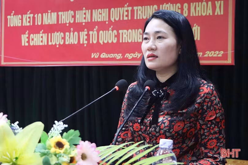 Vũ Quang giữ vững QP-AN, thúc đẩy phát triển KT-XH