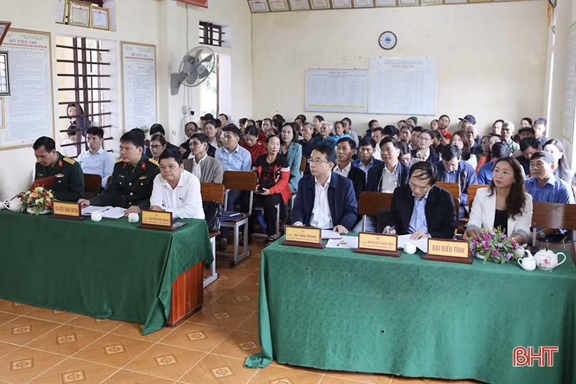 Đại biểu Quốc hội, HĐND tỉnh tiếp xúc cử tri huyện Kỳ Anh, Thạch Hà