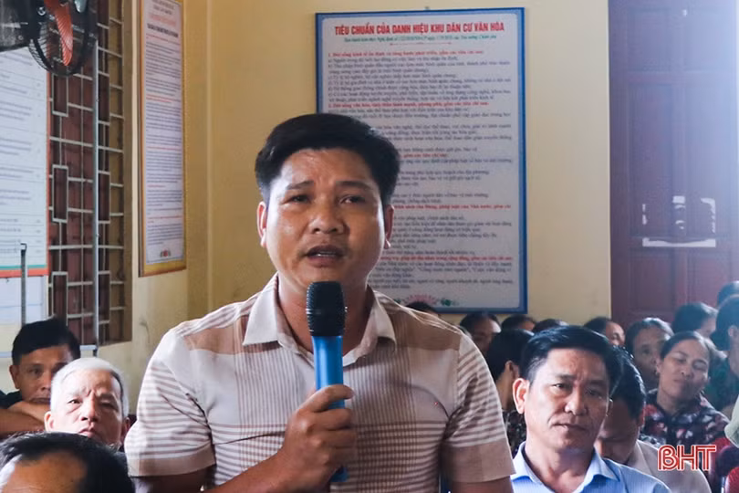 Cử tri các địa phương Hà Tĩnh phản ánh nhiều vấn đề bức thiết ở cơ sở