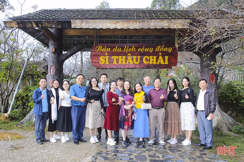 Hà Tĩnh tham quan, học hỏi mô hình du lịch cộng đồng ở các tỉnh Tây Bắc