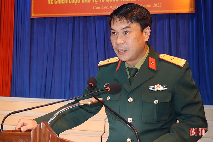 Tiếp tục quán triệt, thực hiện nghiêm túc công tác quân sự, quốc phòng trên địa bàn Can Lộc