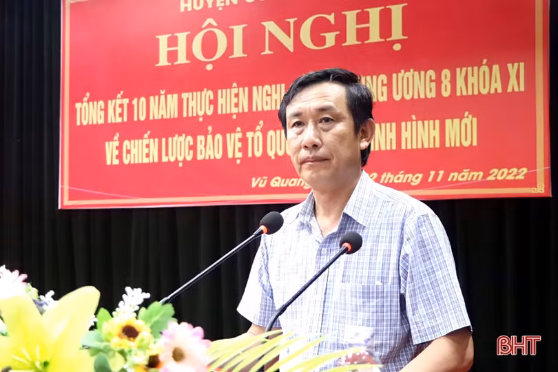 Vũ Quang giữ vững QP-AN, thúc đẩy phát triển KT-XH