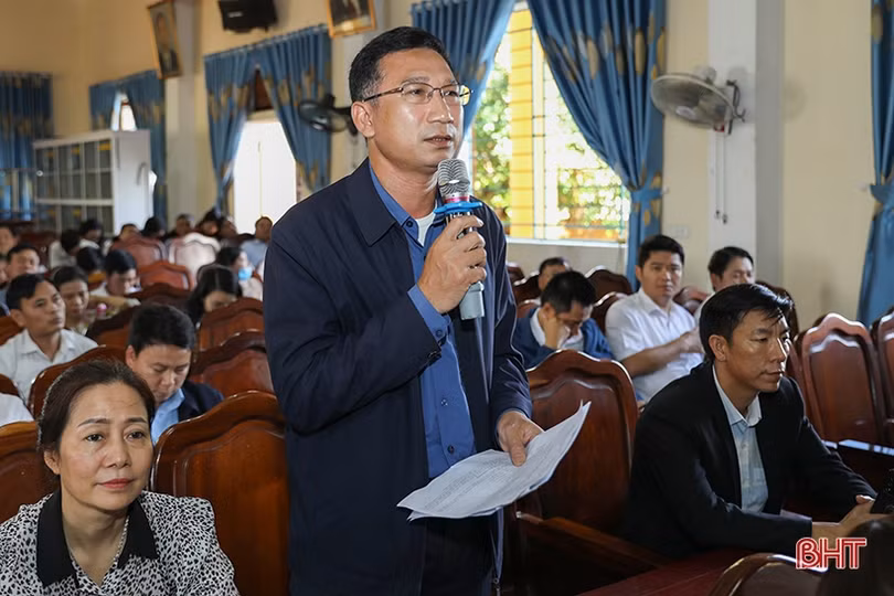 Cử tri các địa phương Hà Tĩnh phản ánh nhiều vấn đề bức thiết ở cơ sở