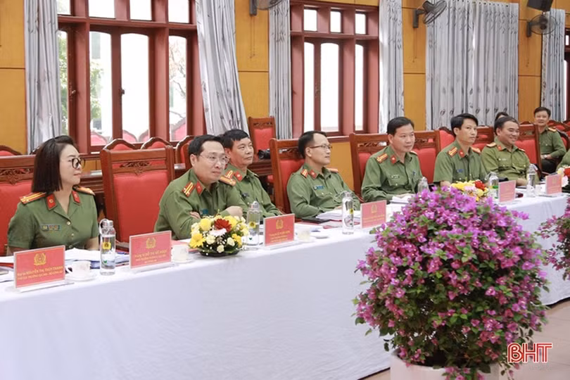 Cụm Thi đua số 5 tổng kết phong trào thi đua “Vì an ninh Tổ quốc” năm 2022