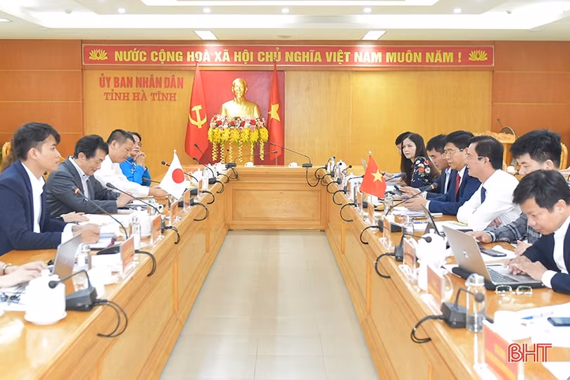 Tăng cường mối quan hệ hợp tác giữa Hà Tĩnh với Nhật Bản và tổ chức JIFA