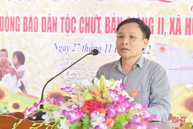 Bà con dân tộc Chứt vui Tết Cha Leng