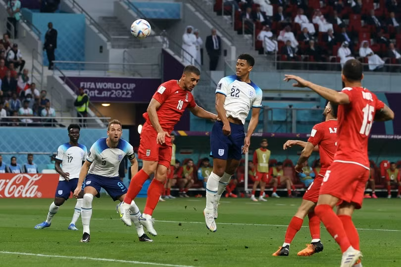 Tuyển Anh thắng Iran 6-2