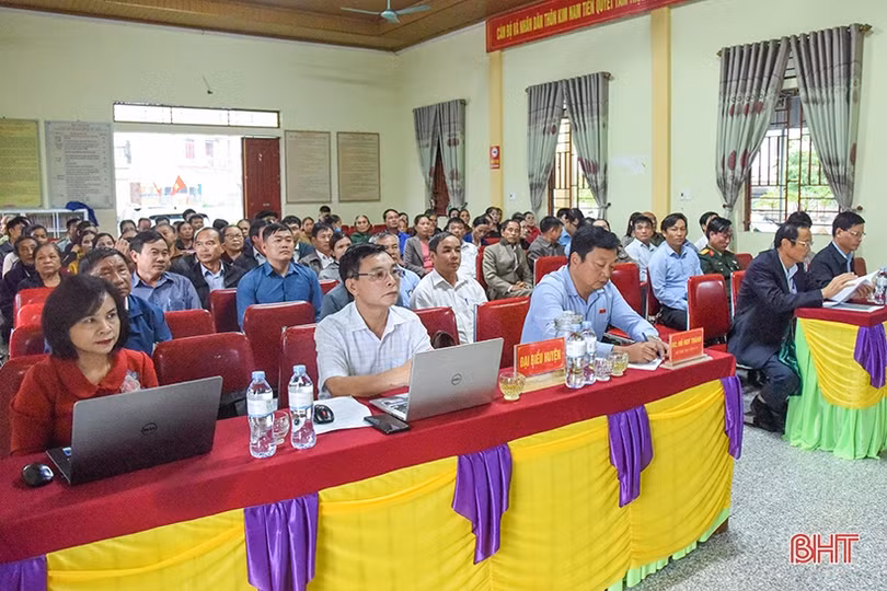 Đại biểu Quốc hội, HĐND tỉnh tiếp xúc cử tri huyện Kỳ Anh, Thạch Hà