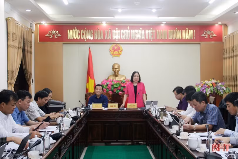 Tập trung hoàn thiện các dự thảo nghị quyết thuộc lĩnh vực TN&MT trình Kỳ họp thứ 11 - HĐND tỉnh Hà Tĩnh