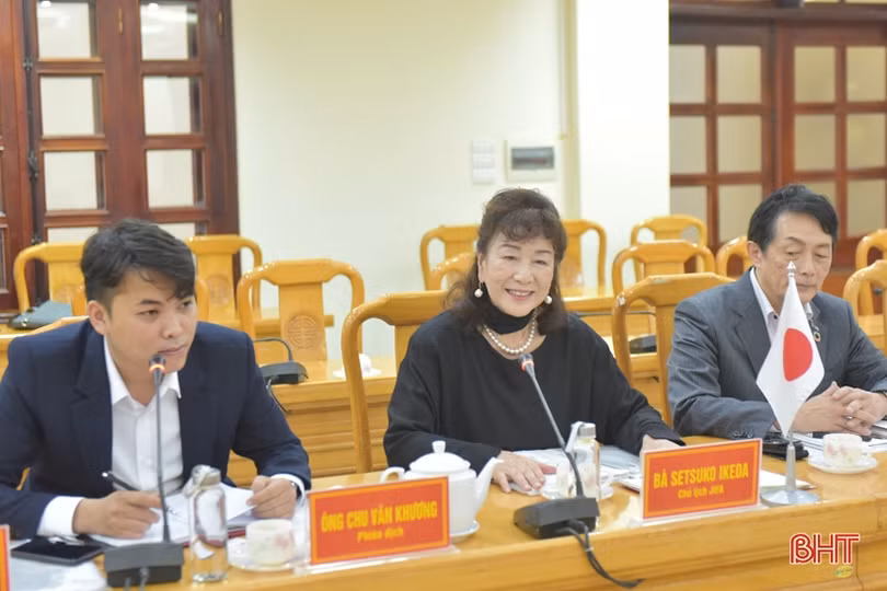 Tăng cường mối quan hệ hợp tác giữa Hà Tĩnh với Nhật Bản và tổ chức JIFA