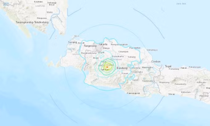 Động đất ở Indonesia, ít nhất 20 người chết