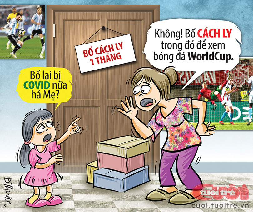 Bố lại dính COVID hả mẹ?