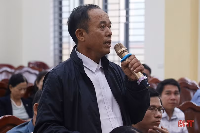 Đại biểu Quốc hội, HĐND tỉnh tiếp xúc cử tri huyện Kỳ Anh, Thạch Hà