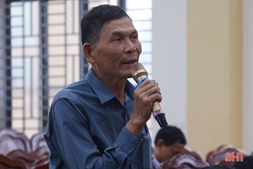 Đại biểu Quốc hội, HĐND tỉnh tiếp xúc cử tri huyện Kỳ Anh, Thạch Hà