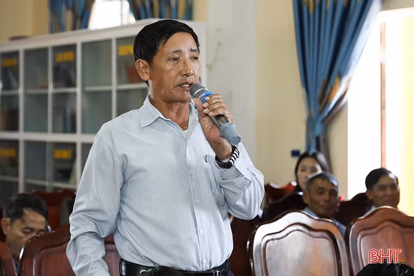 Cử tri các địa phương Hà Tĩnh phản ánh nhiều vấn đề bức thiết ở cơ sở